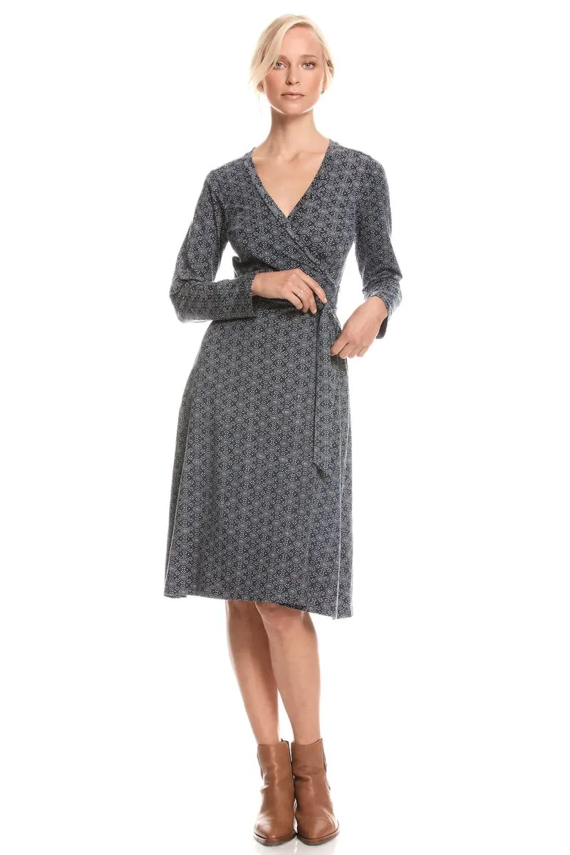 Audrey Wrap Dress - Nova
