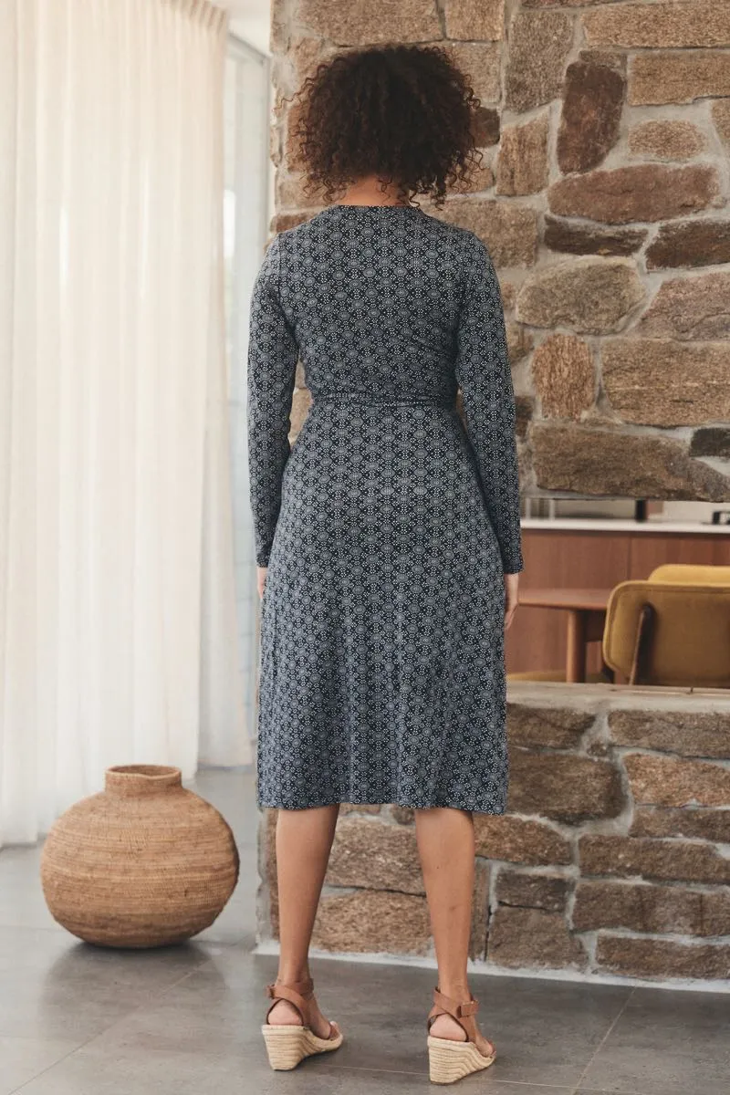 Audrey Wrap Dress - Nova