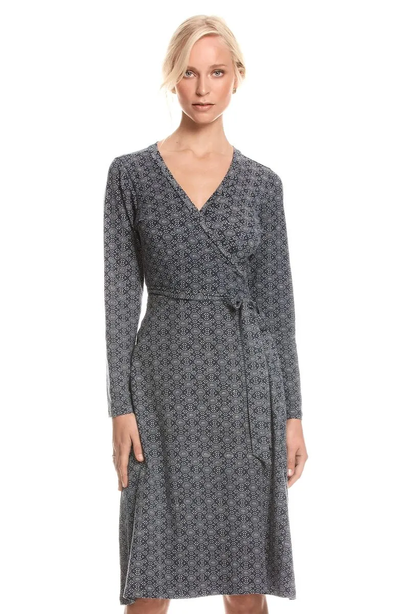 Audrey Wrap Dress - Nova