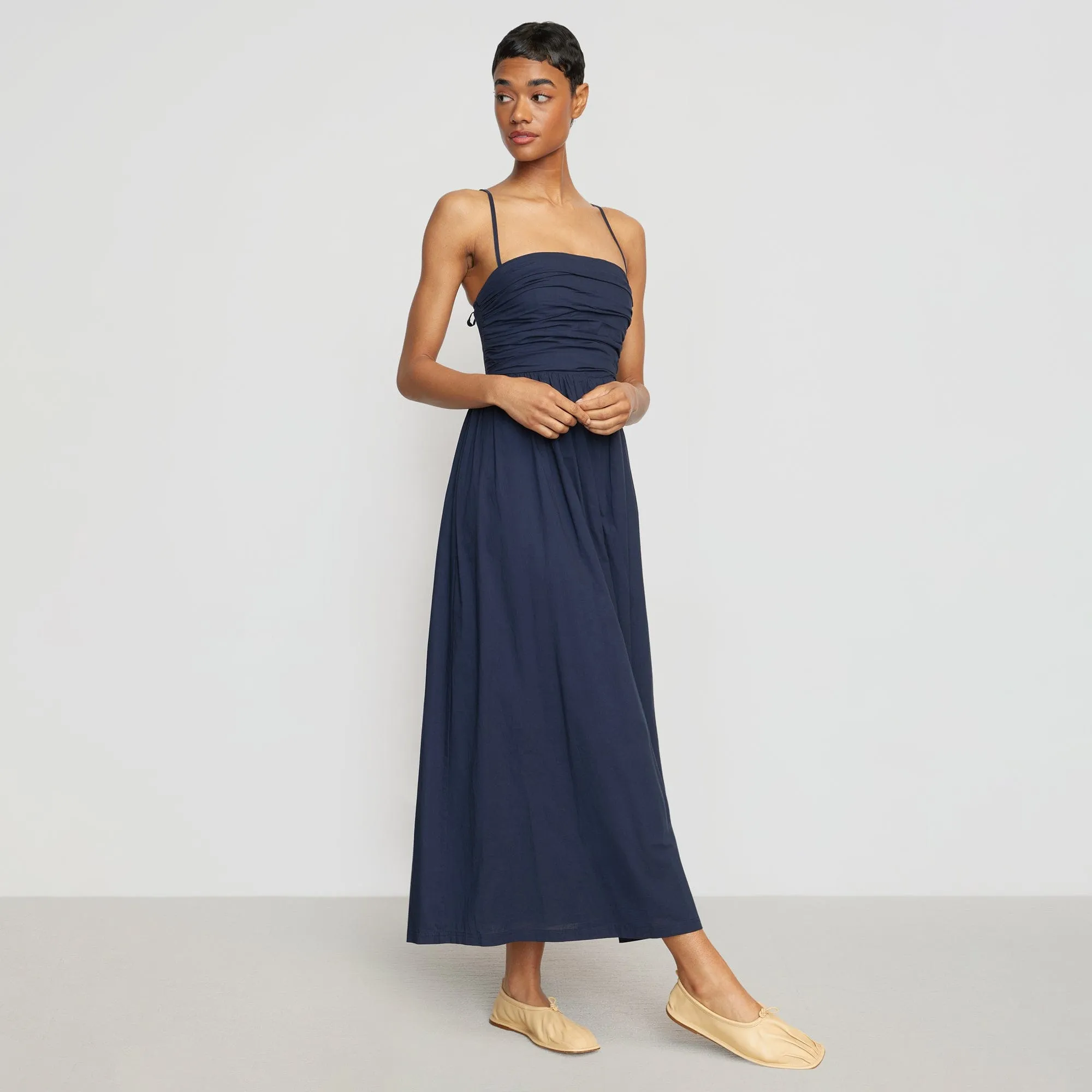 Aurora Ruched Maxi Dress