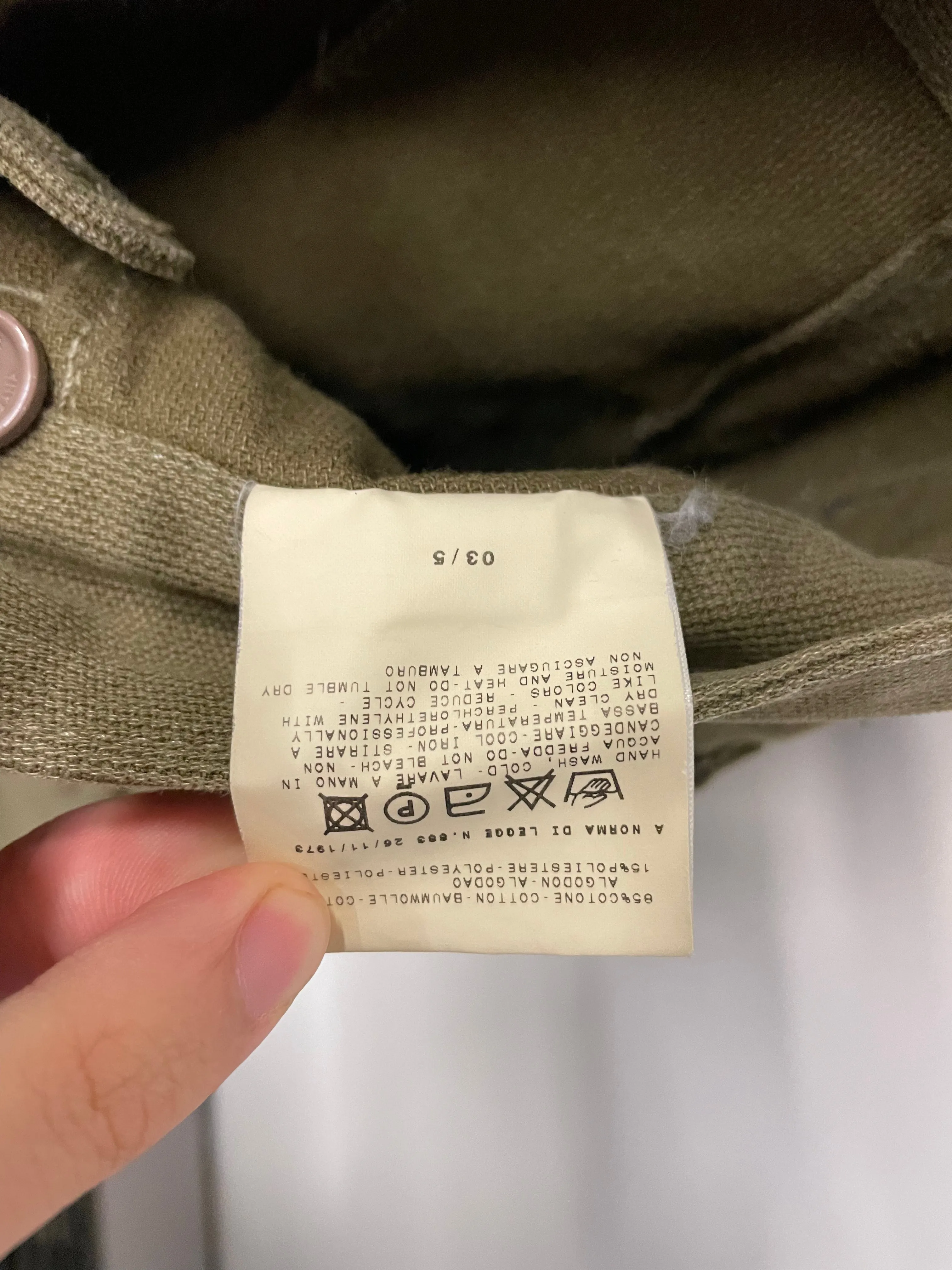 AW2003 Dolce & Gabbana bondage parachute cargo pants