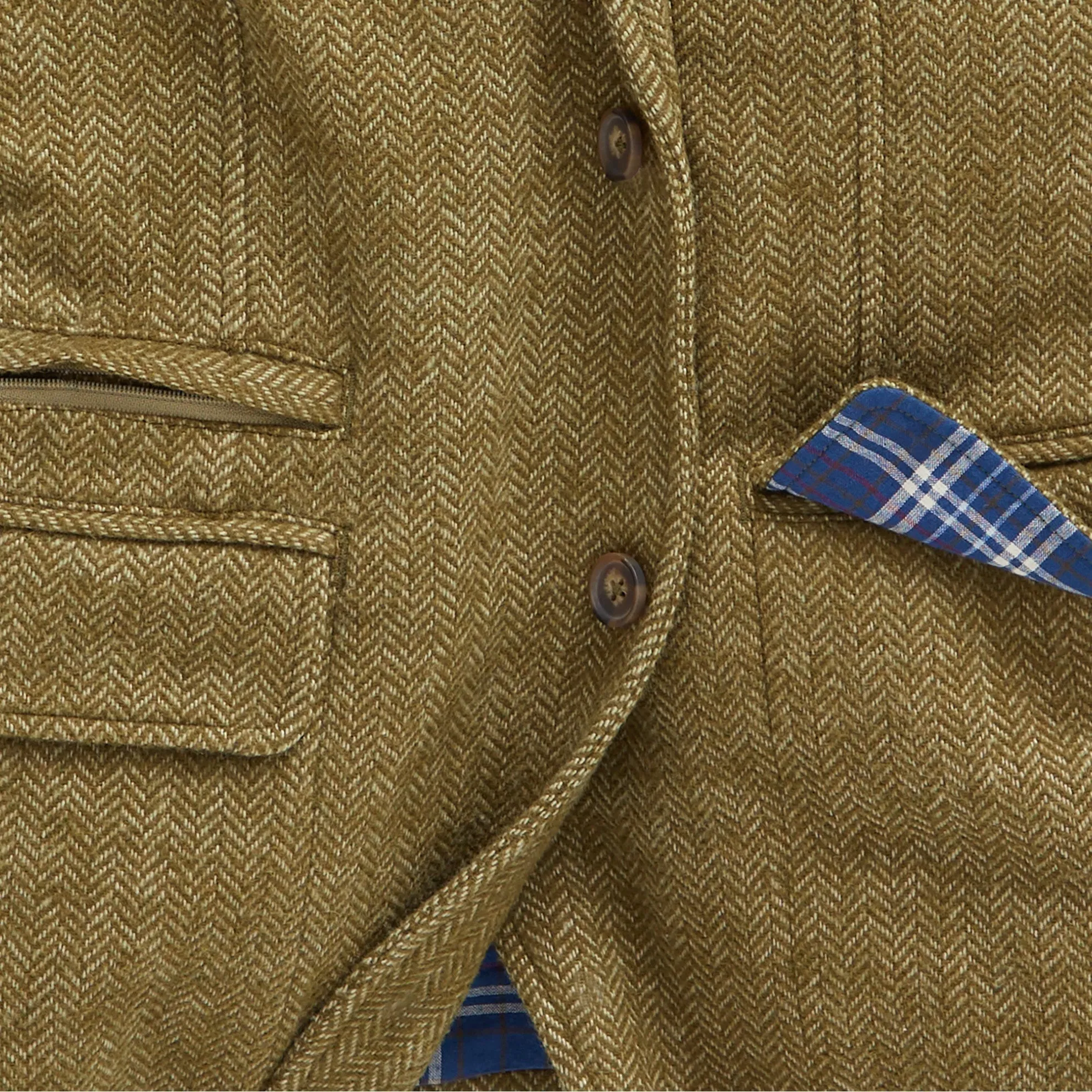 Back East Herringbone Blazer - Short