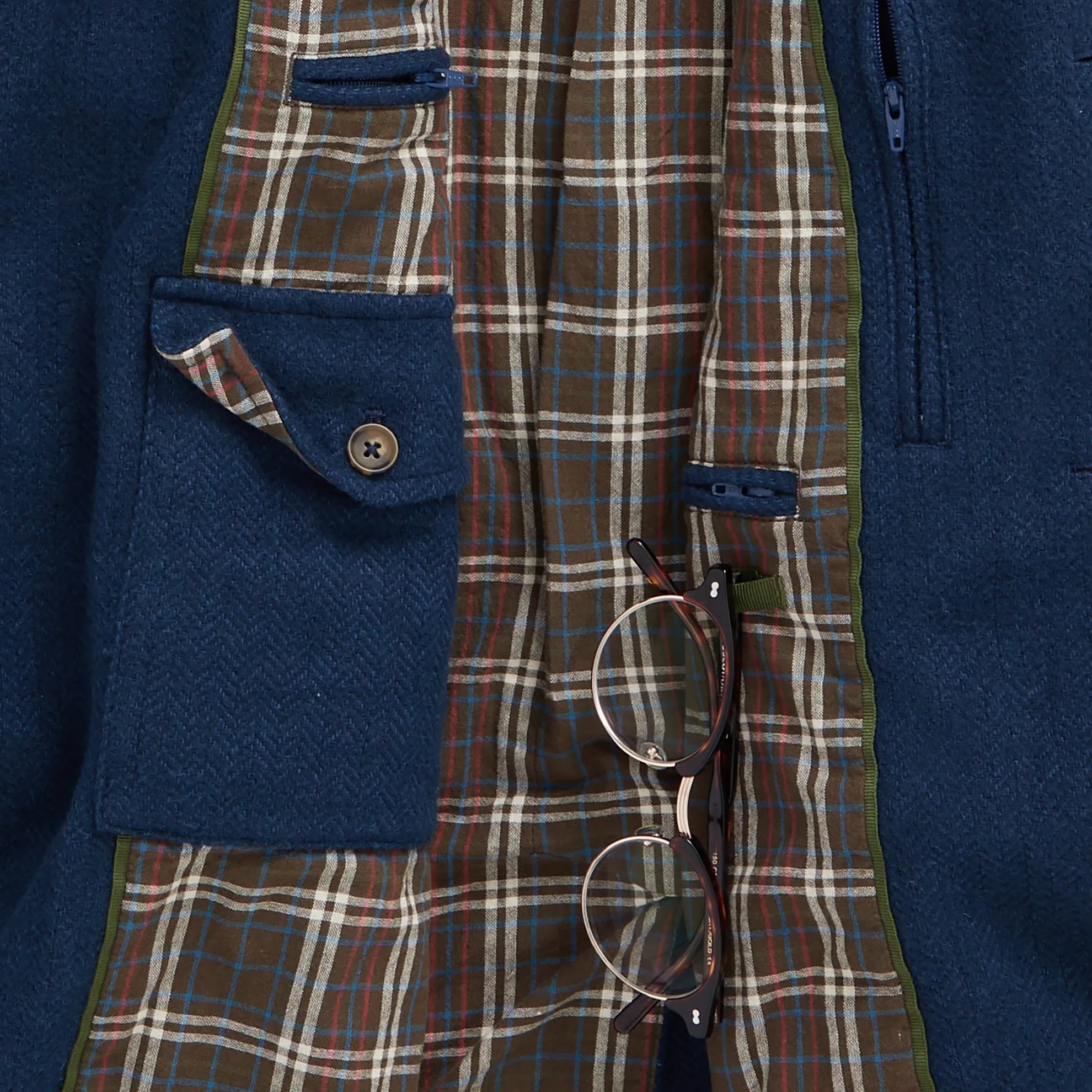 Back East Herringbone Blazer - Short