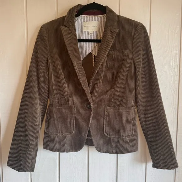 Banana Republic Brown Corduroy Jacket