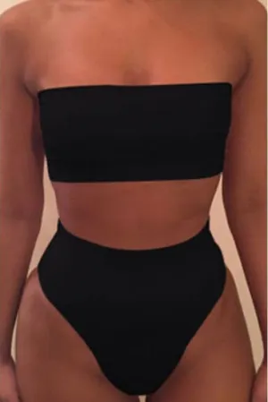 Bandeau Bikini Set- Bottom