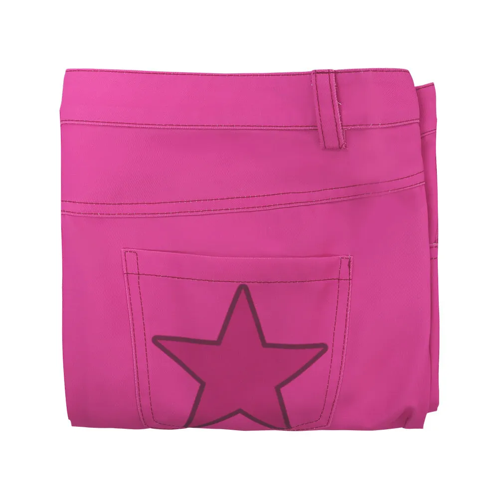 Barbie Cosplay Costume Retro Bell-Bottoms Halloween Carnival Suit
