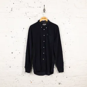 Barbour Tailored Fit Corduroy Shirt - Blue - XL
