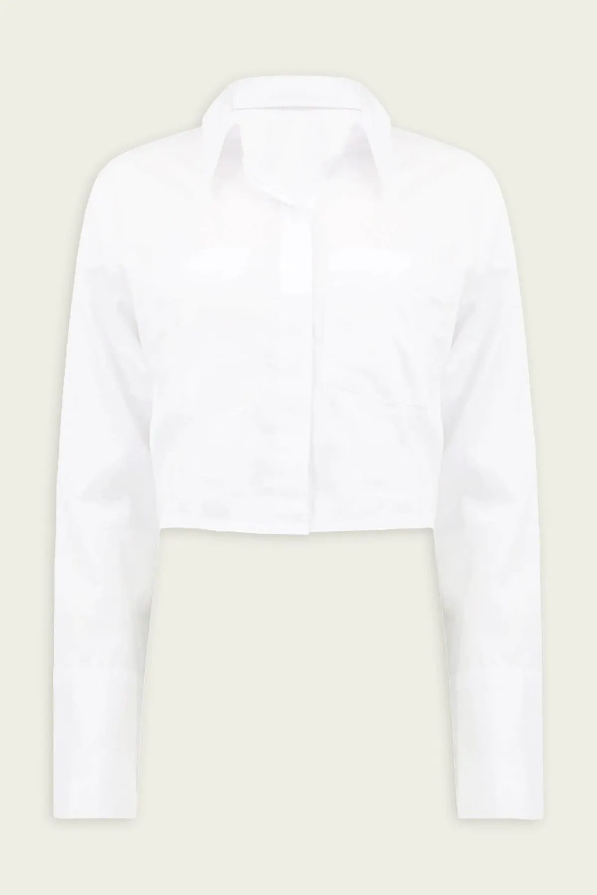 Bea Crop Top in White