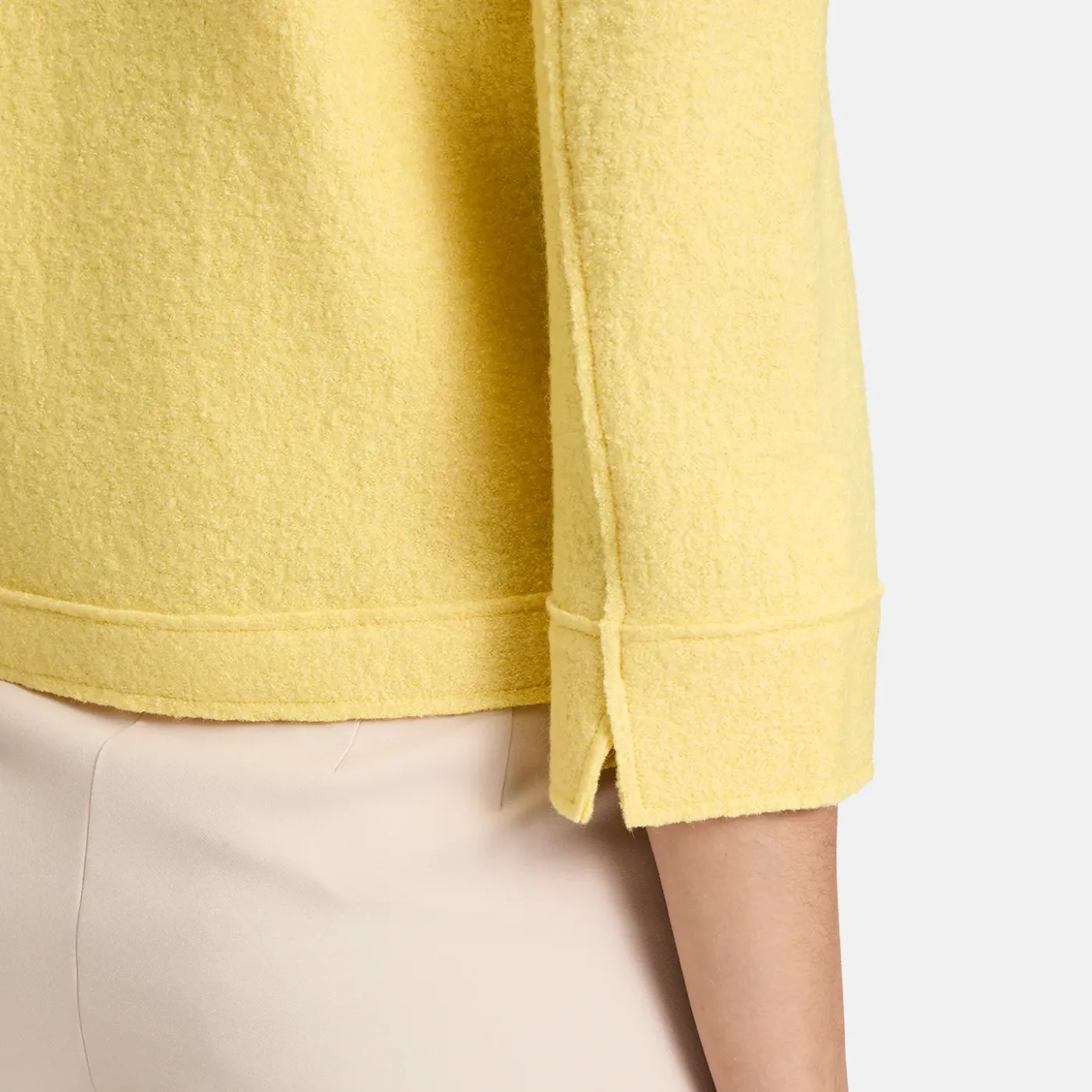 Betty Barclay 3/4 Sleeve Zip Through Blazer Jacket