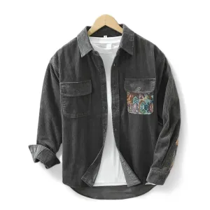 Bianchi Classic Corduroy Shirt