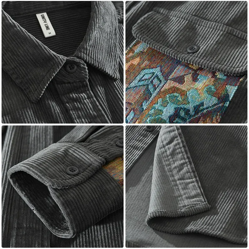 Bianchi Classic Corduroy Shirt