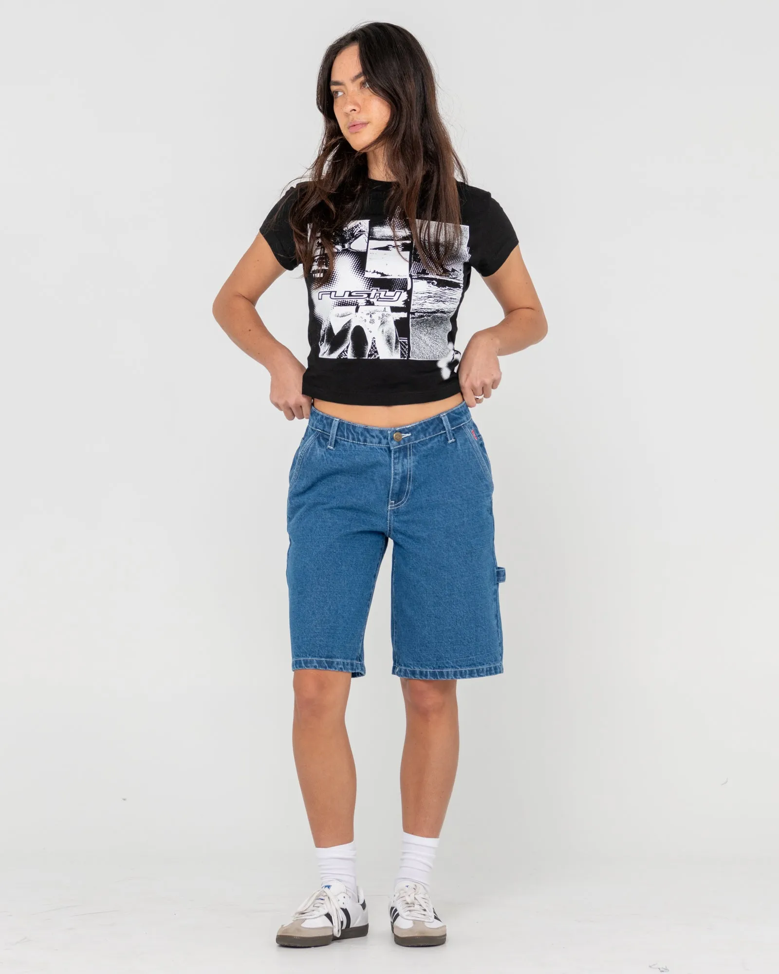 Billie Low Rise Carpenter Jort