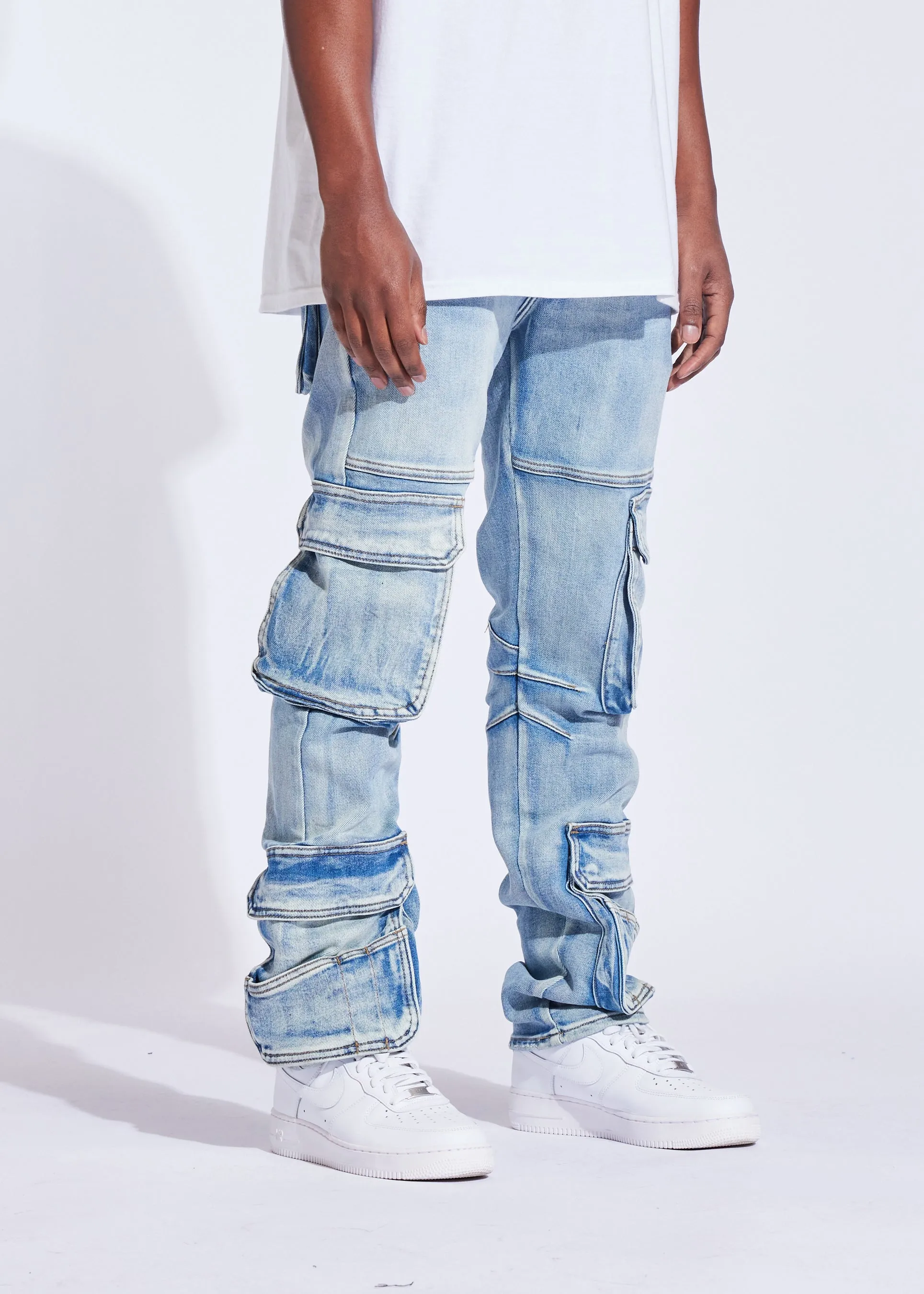 Billy Straight Cargo Denim