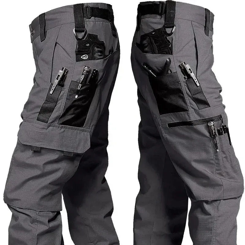 Black Camo Cargo Pants