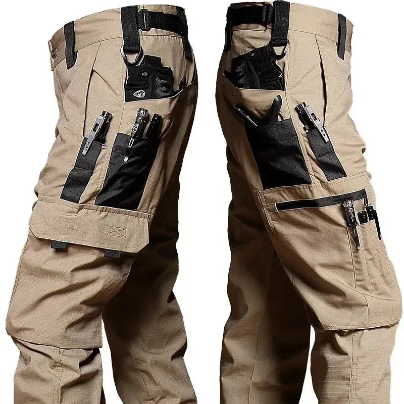 Black Camo Cargo Pants