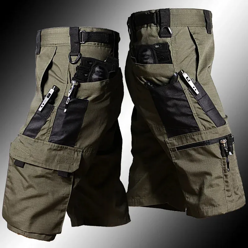 Black Camo Cargo Pants