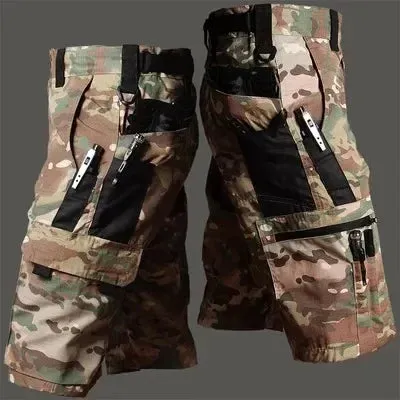 Black Camo Cargo Pants