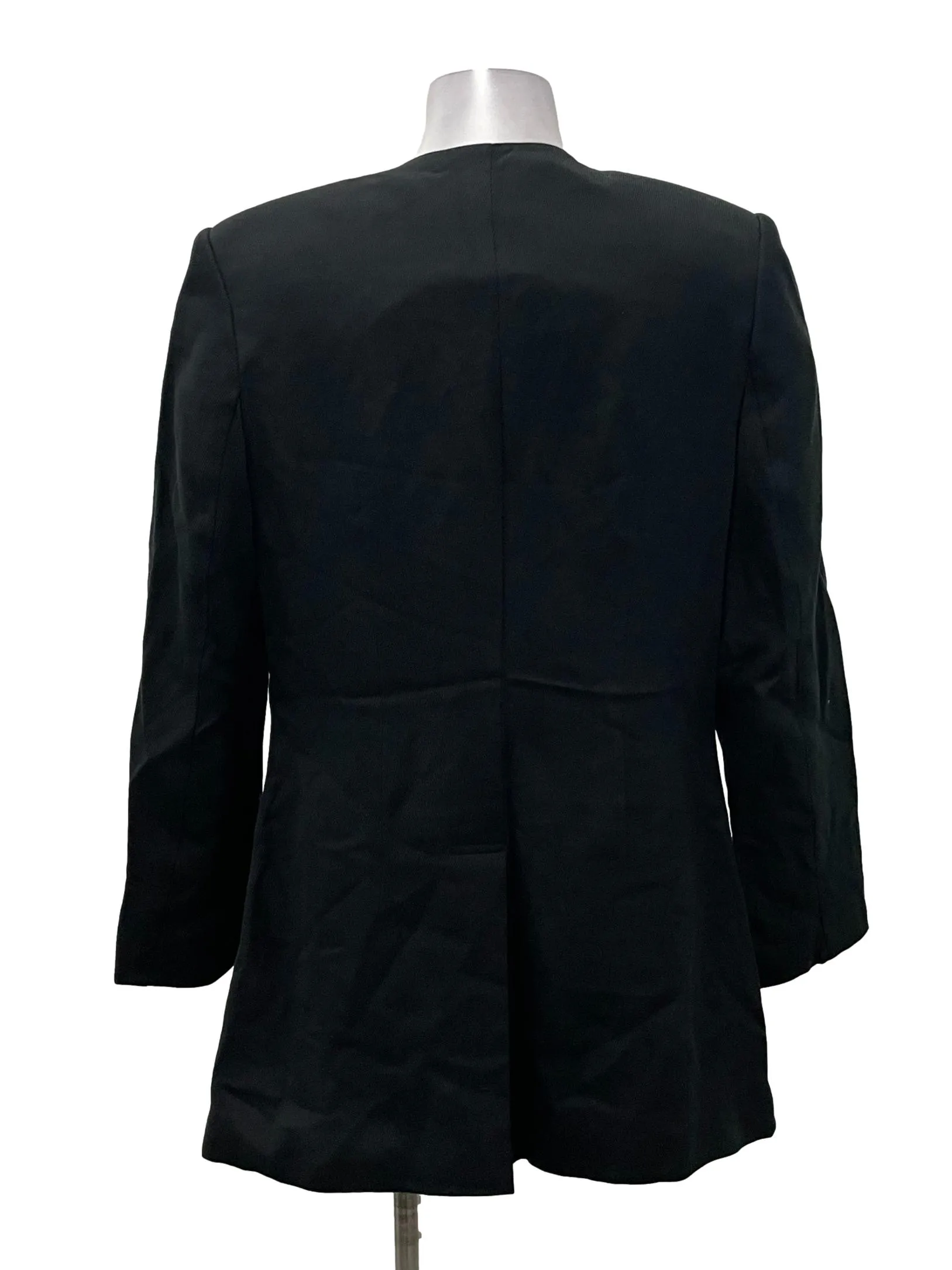 Black Double Breasted Blazer
