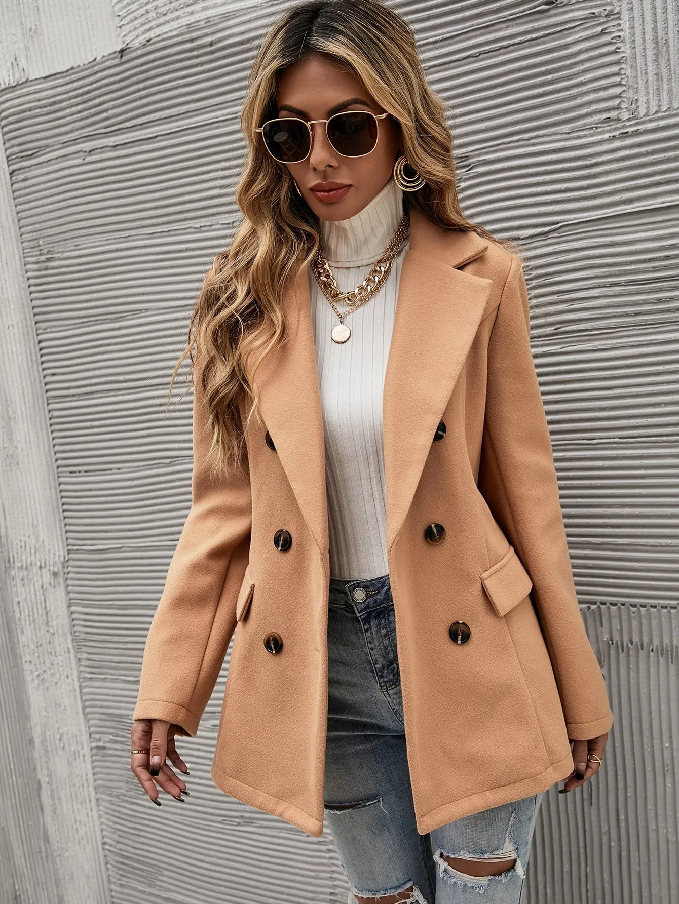 Blazer Clásico Doble Botonadura