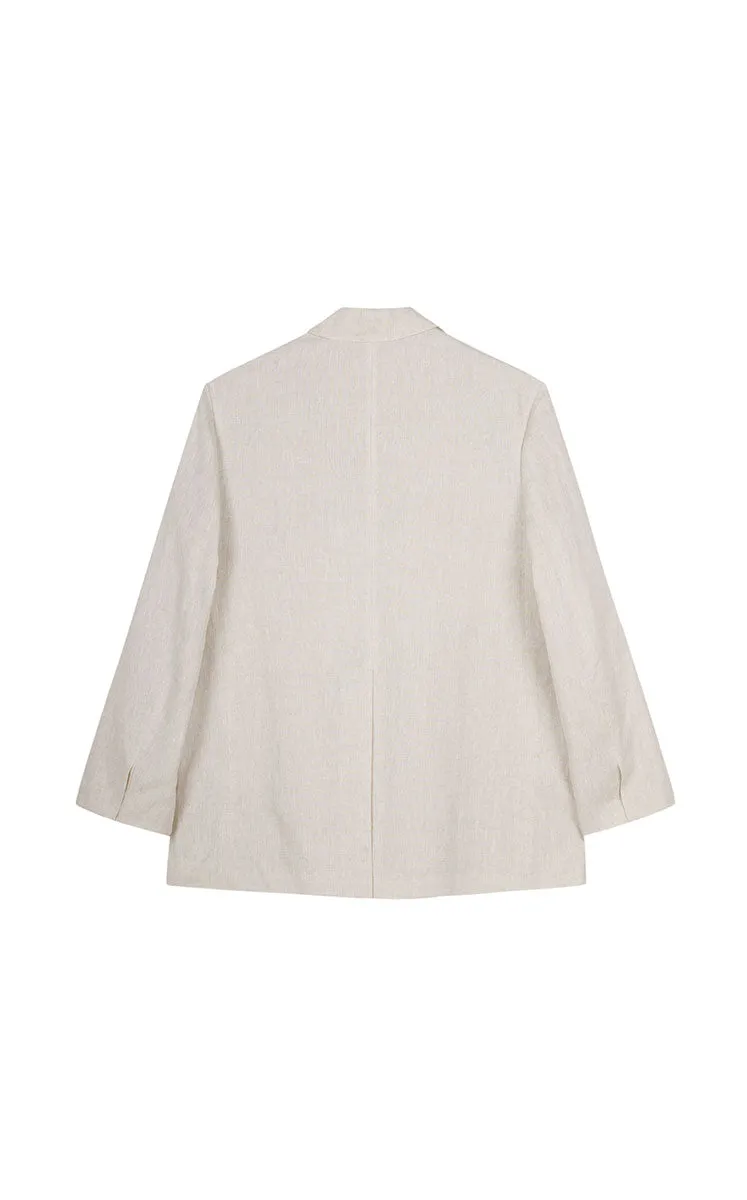 Blazer / JNBY Loose Linen Blazer