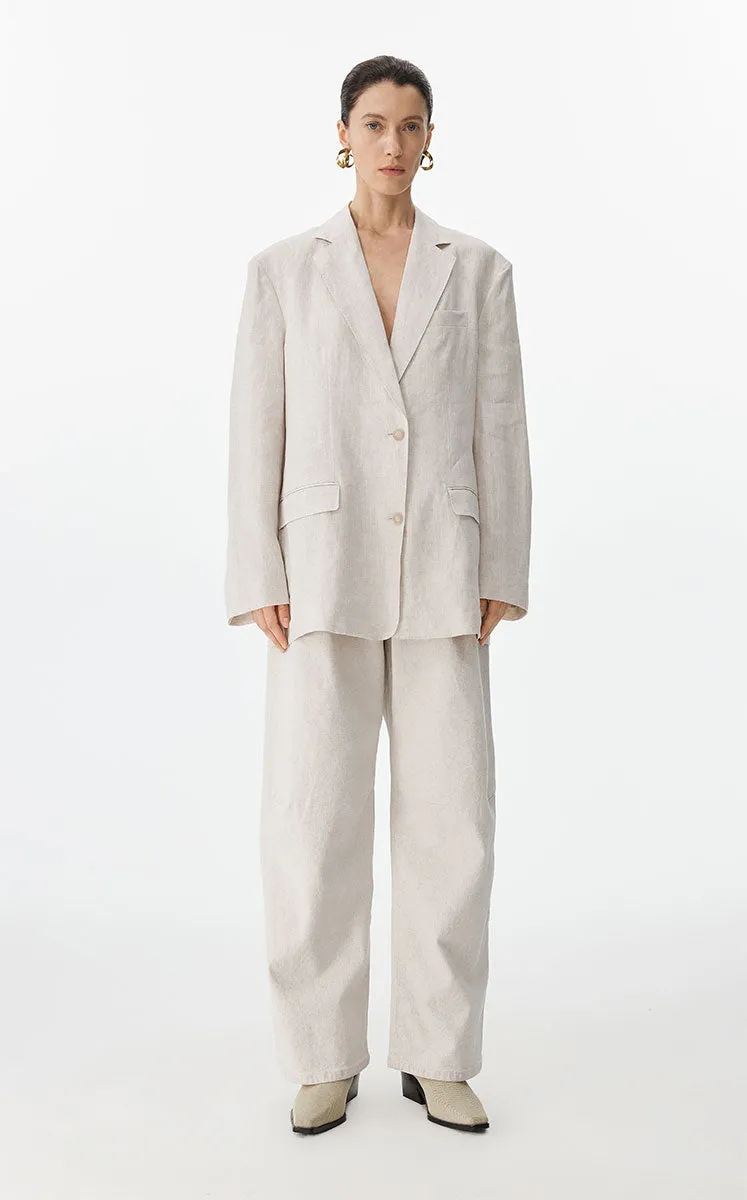Blazer / JNBY Loose Linen Blazer