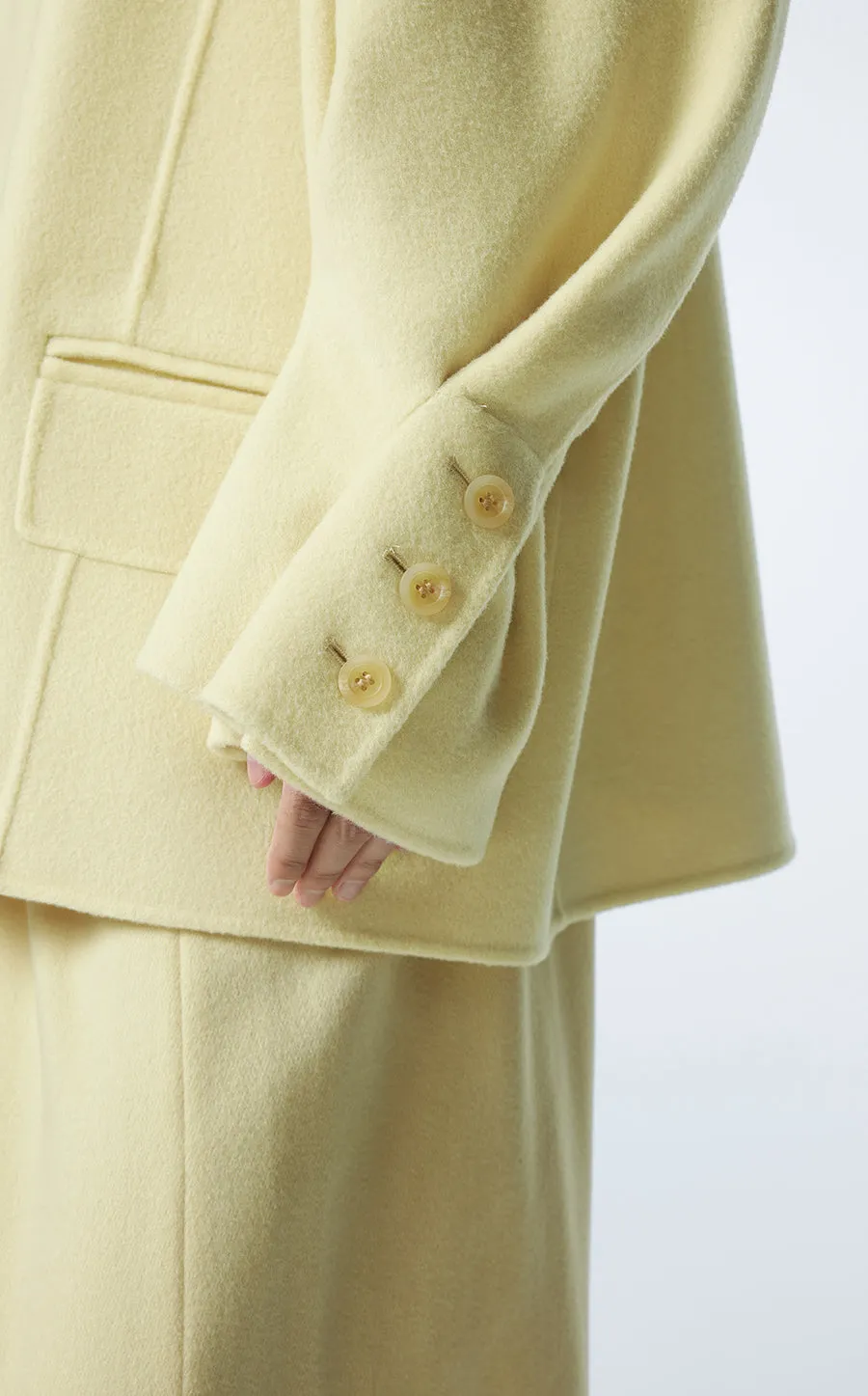 Blazer / JNBY Relaxed V-neck Blazer in Bell Sleeves