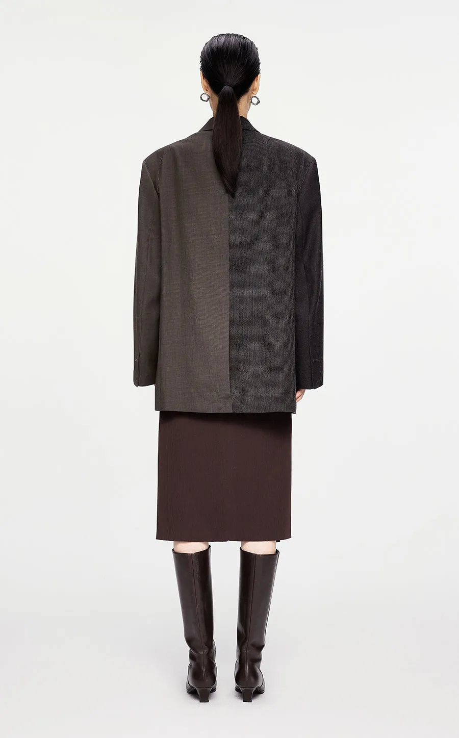 Blazer / JNBY Relaxed Wool-Blend Blazer