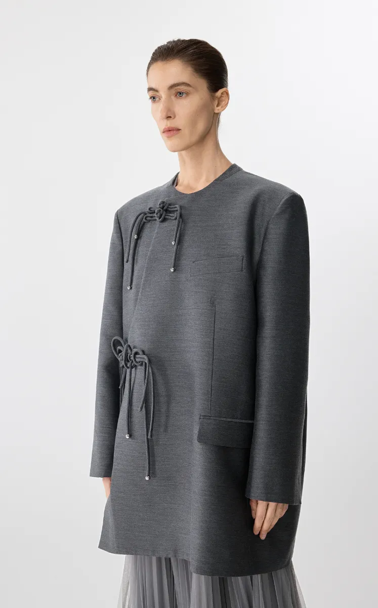 Blazer / JNBY Twisted Loose-Fit Lyocell Blazer