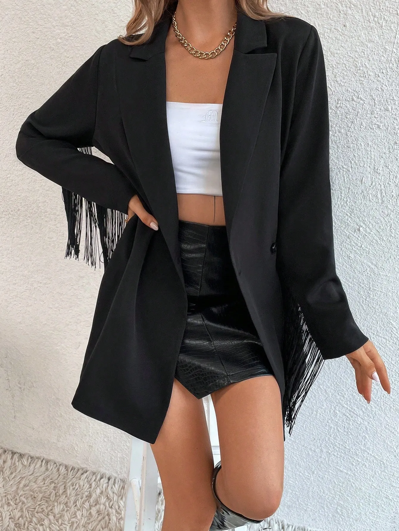 Blazer Largo Allurite de Cherry Vibes en