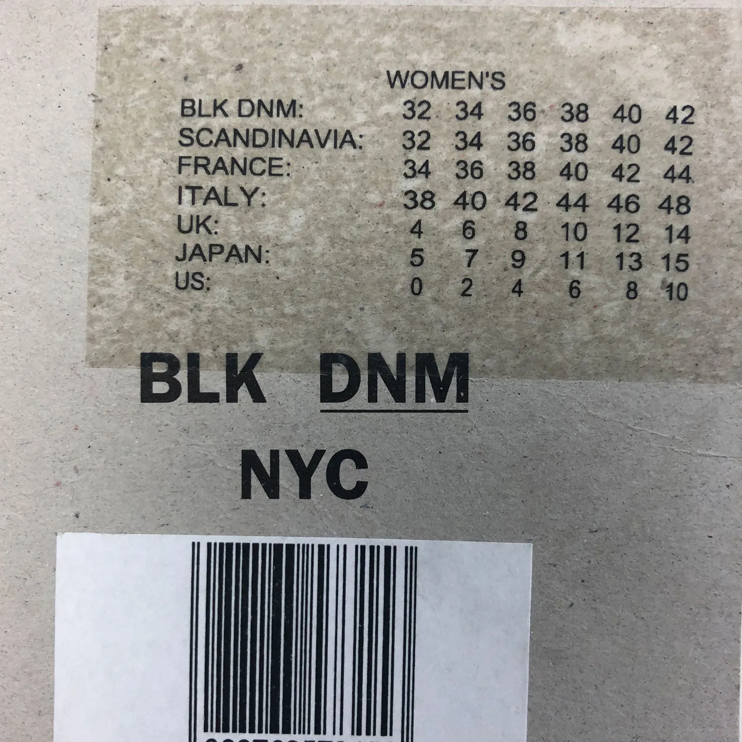 BLK DNM Women's Blazer 11 #WBC1802 $595 NWT