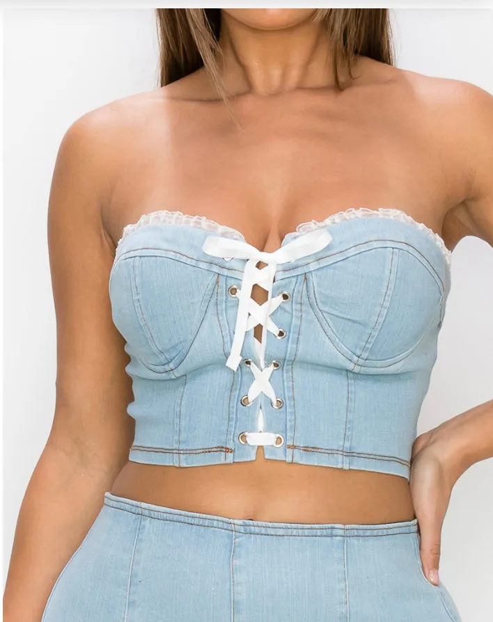 Blue Jean Babe Set