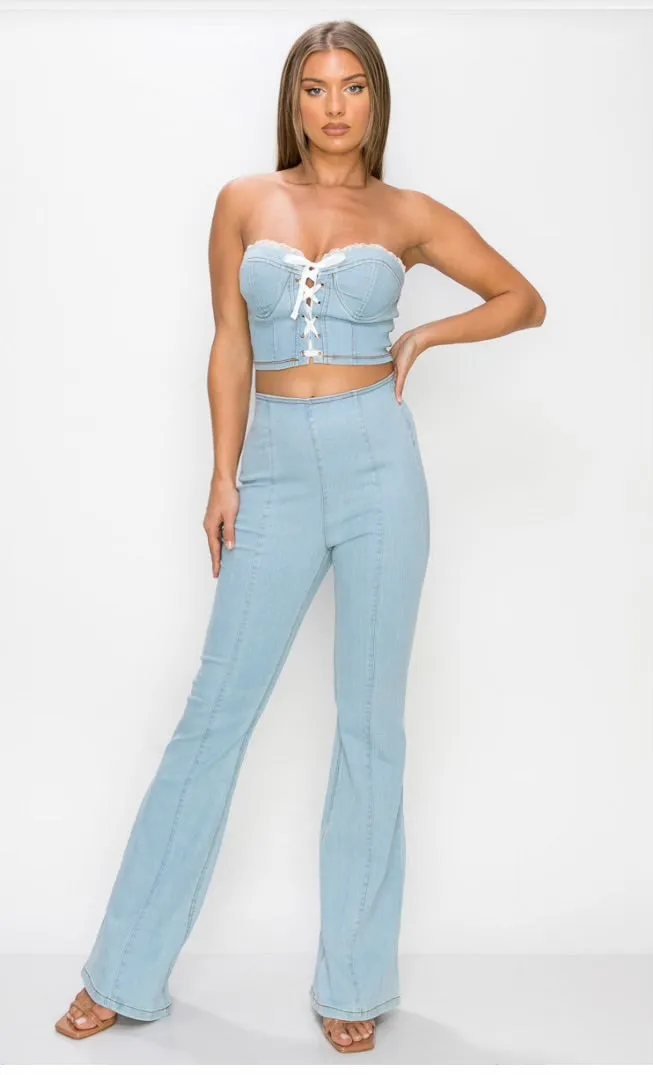 Blue Jean Babe Set