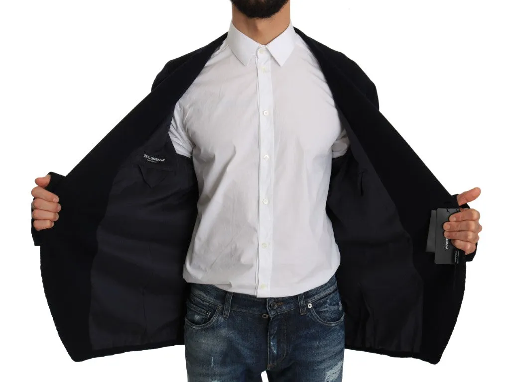 Blue Wool Jacket Blazer