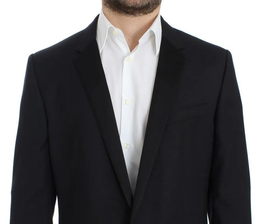 Blue wool slim MARTINI blazer
