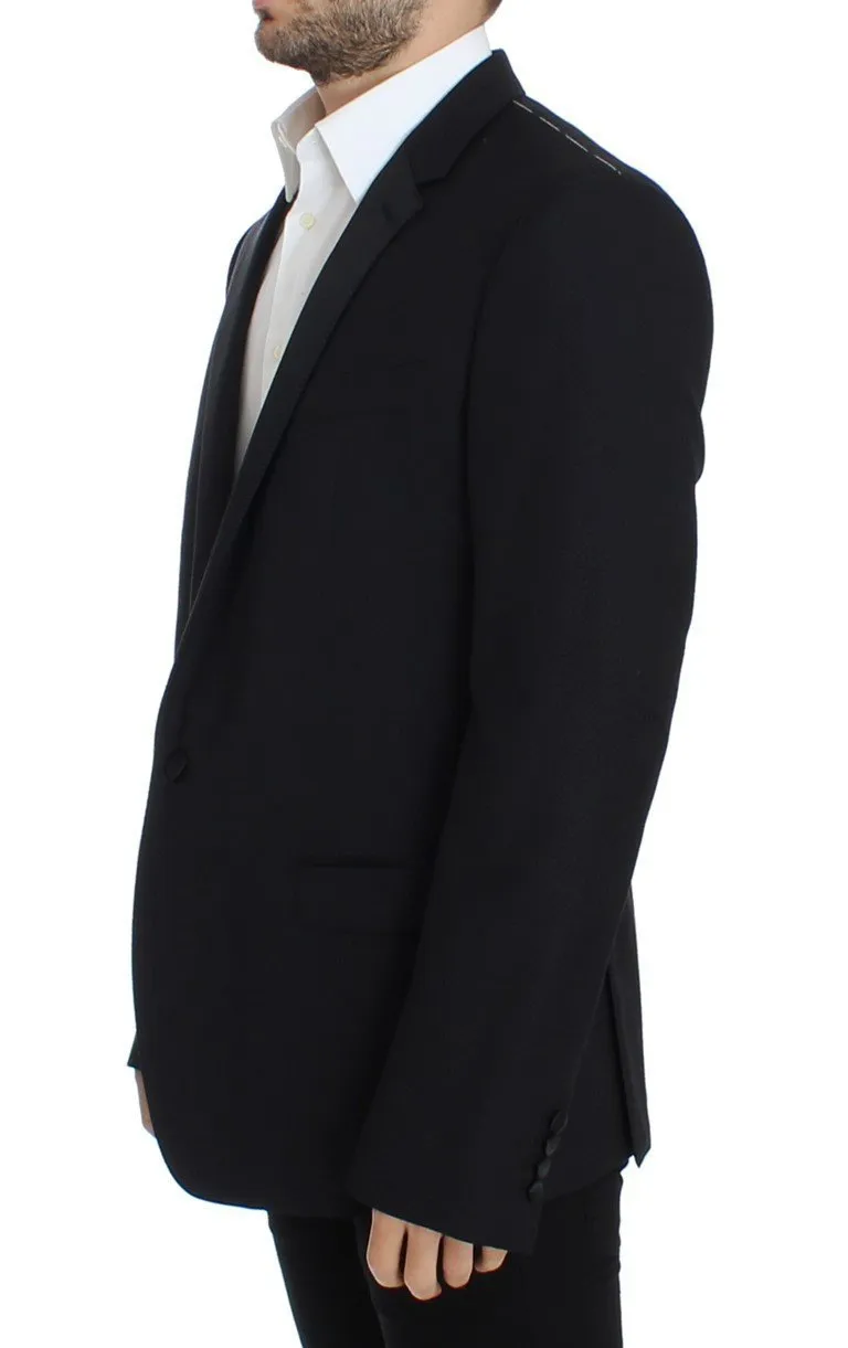 Blue wool slim MARTINI blazer