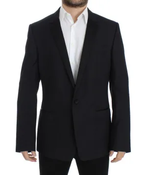 Blue wool slim MARTINI blazer