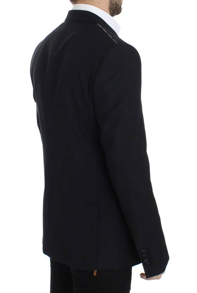 Blue wool slim MARTINI blazer