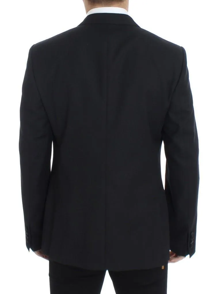 Blue wool slim MARTINI blazer