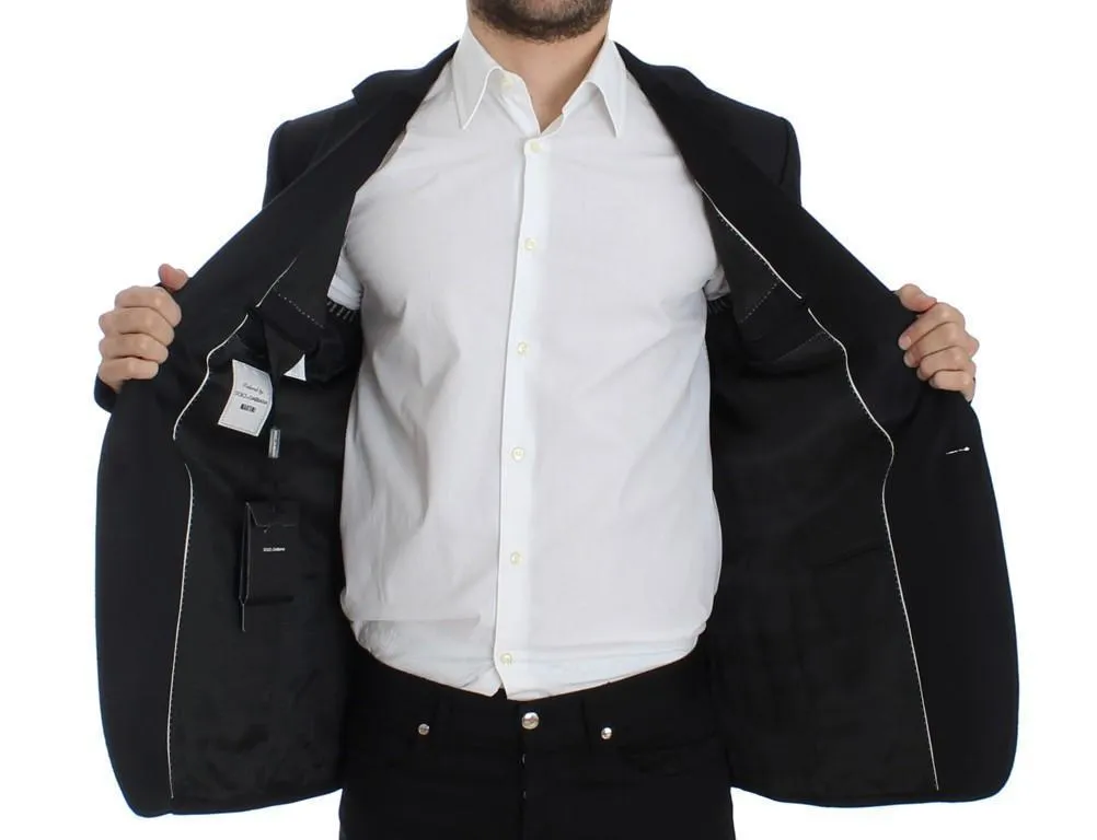 Blue wool slim MARTINI blazer