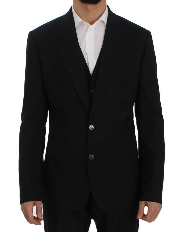 Blue Wool Stretch SICILIA Blazer