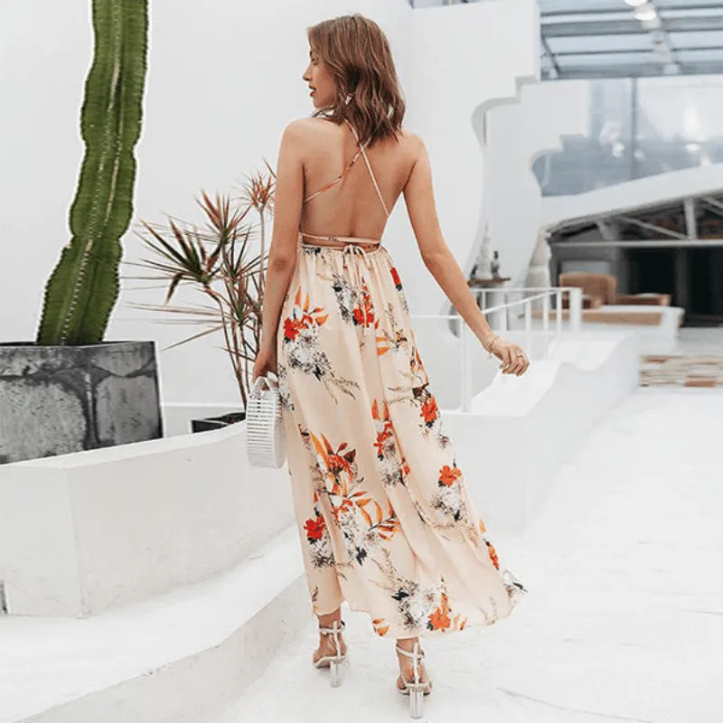 Bohemian Maxi Dress for Summer Outings