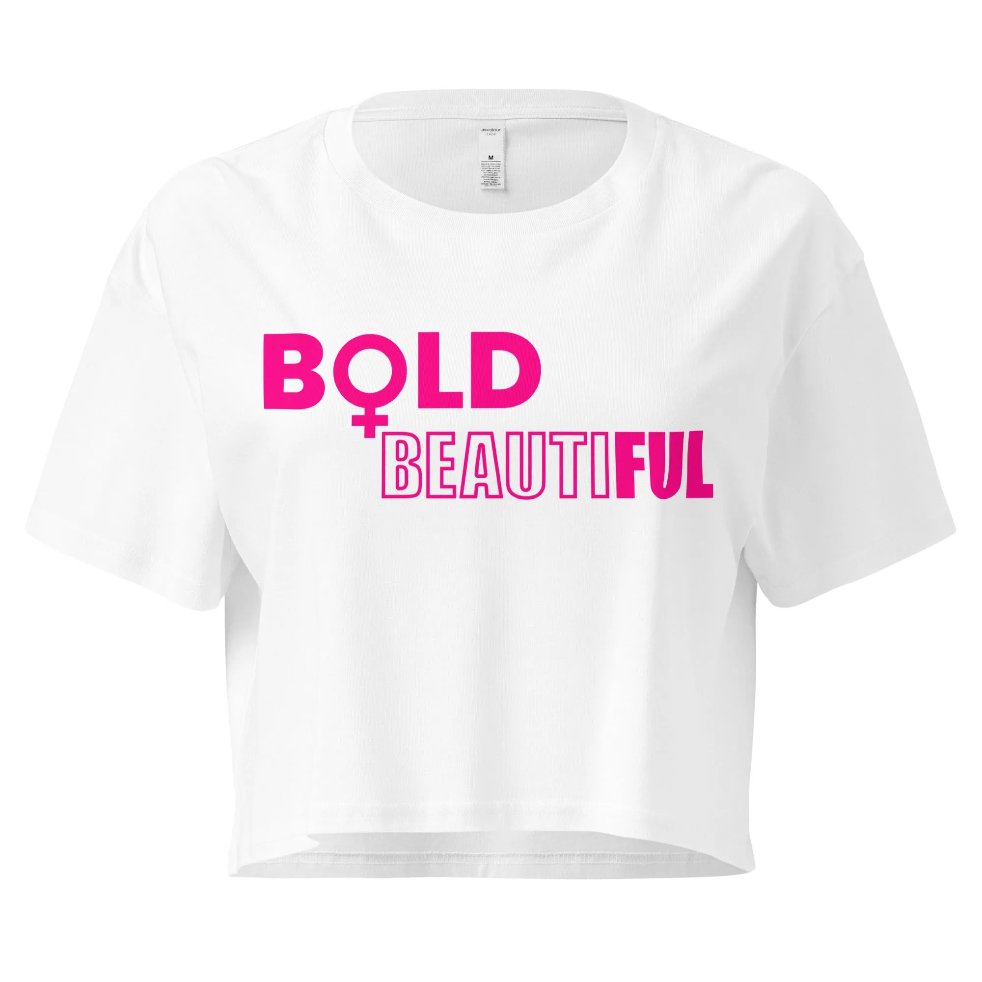 Bold   Beautiful Crop Tee