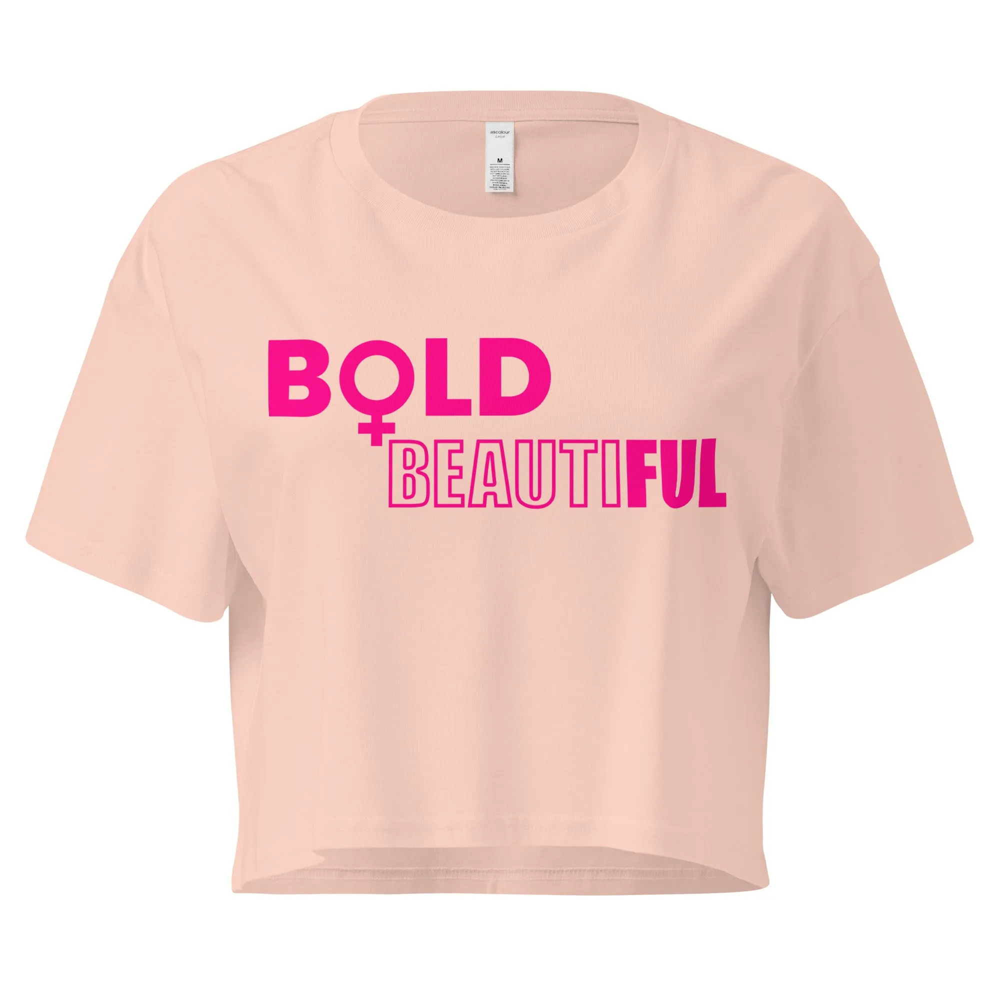 Bold   Beautiful Crop Tee