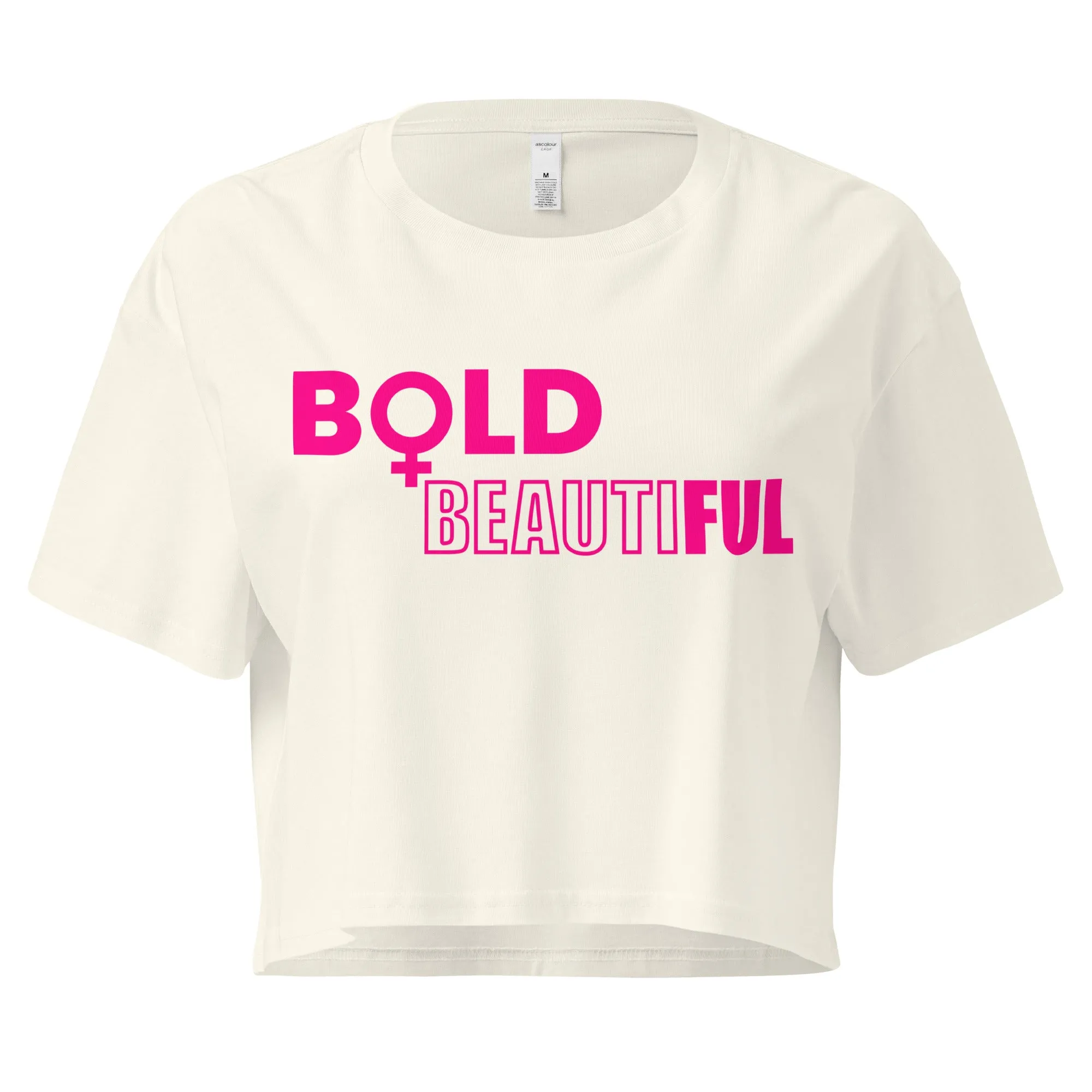 Bold   Beautiful Crop Tee
