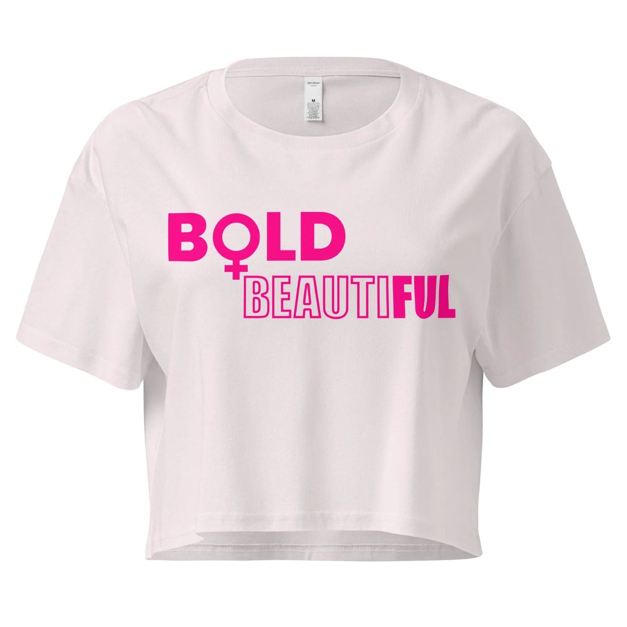 Bold   Beautiful Crop Tee