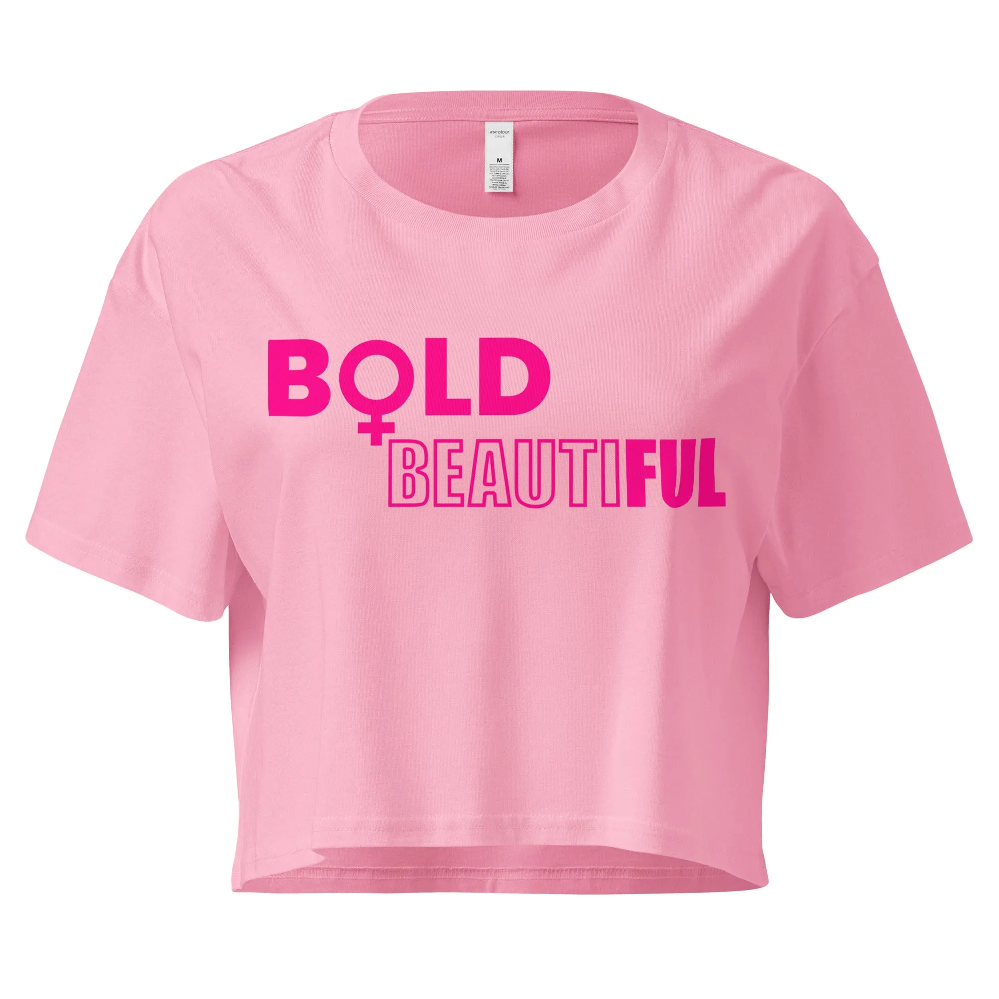 Bold   Beautiful Crop Tee