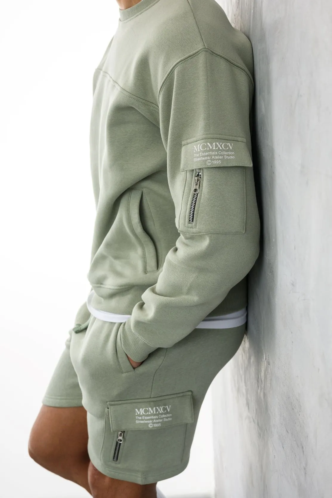 BOURNE CARGO SHORT - SAGE