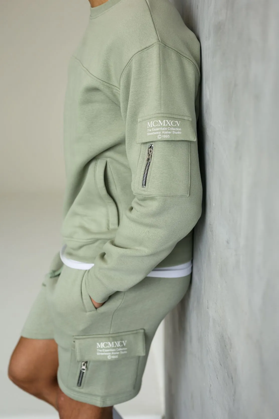 BOURNE CARGO SHORT - SAGE