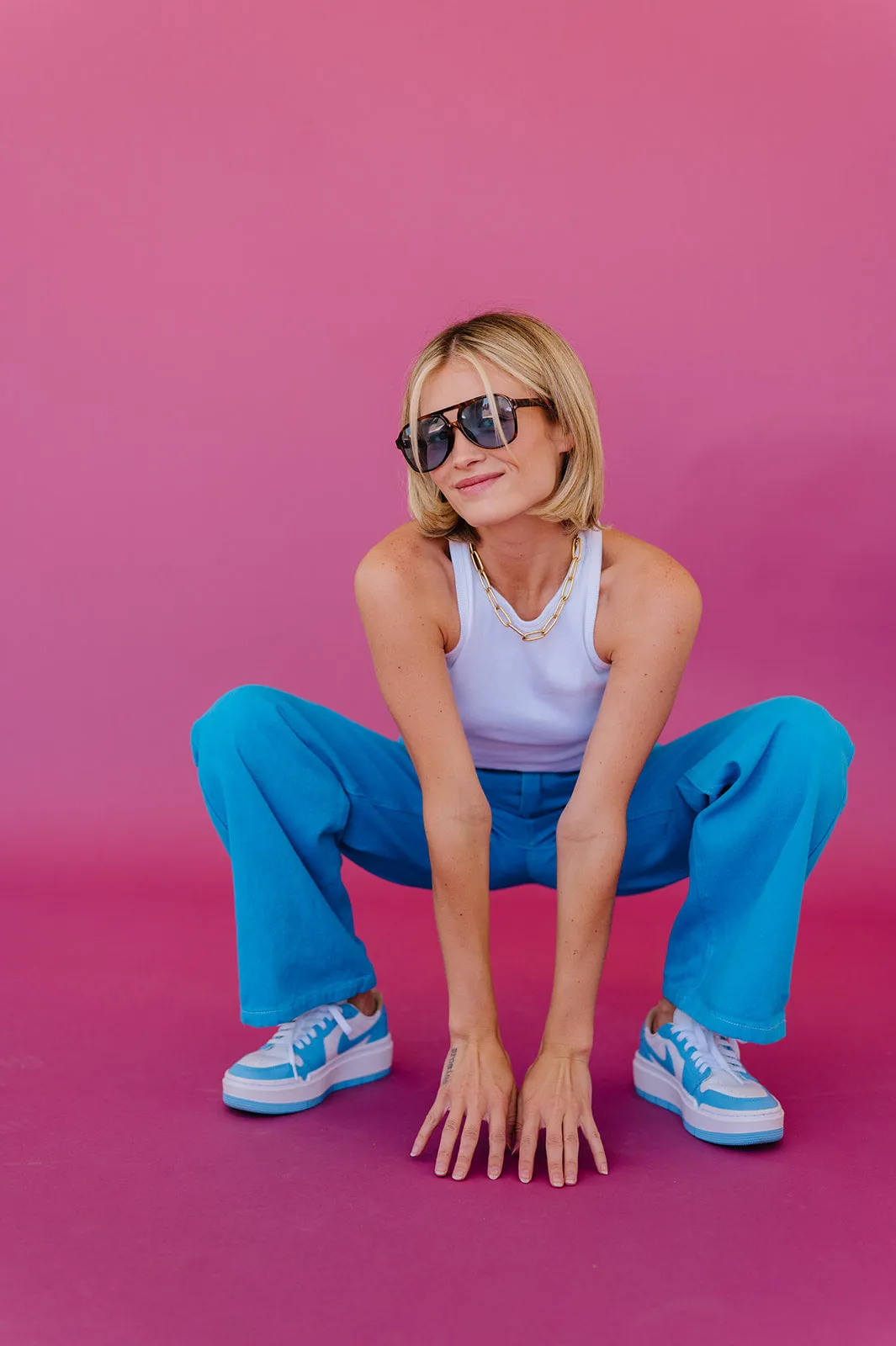 Bowie Cargo Pants // Cobalt