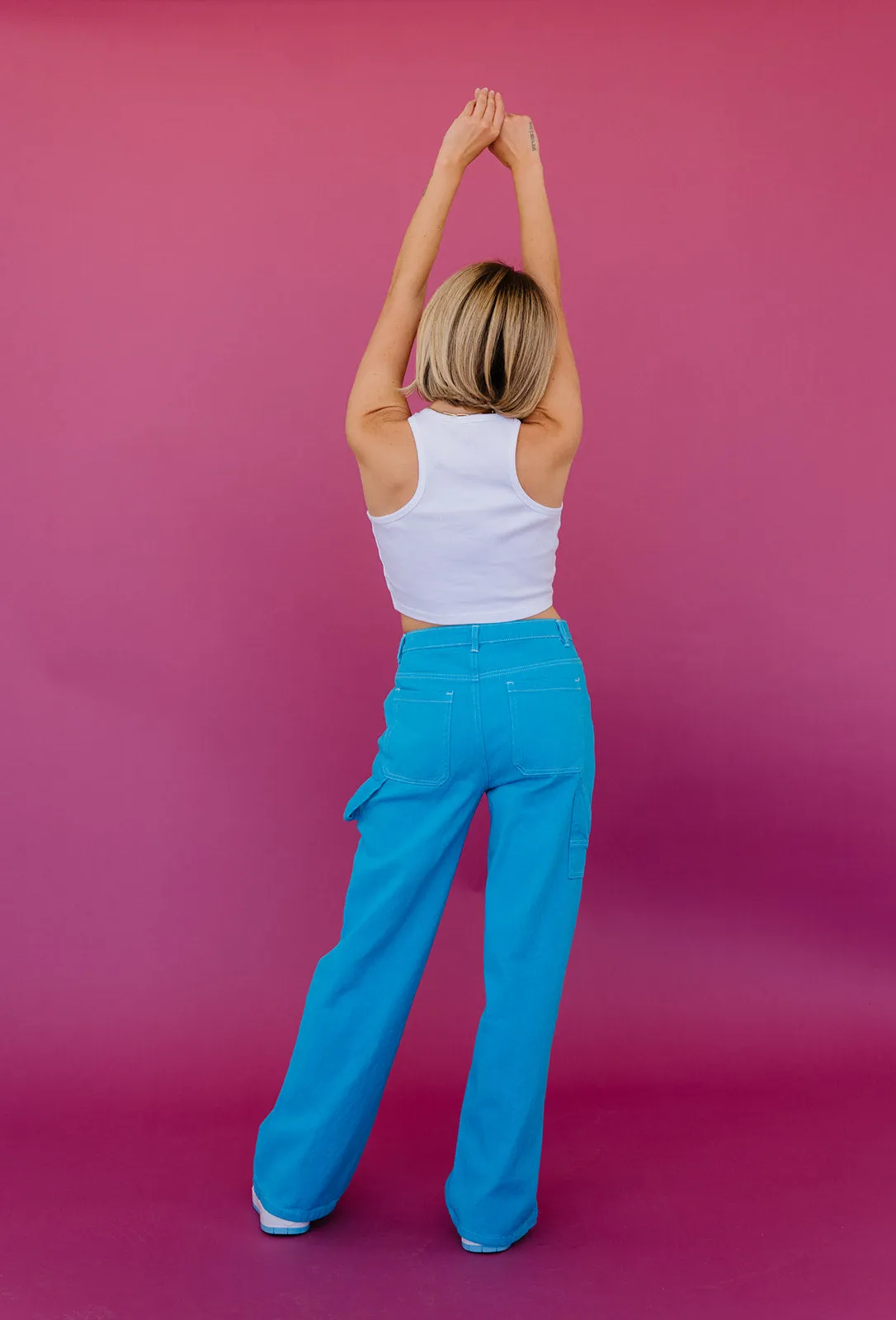 Bowie Cargo Pants // Cobalt